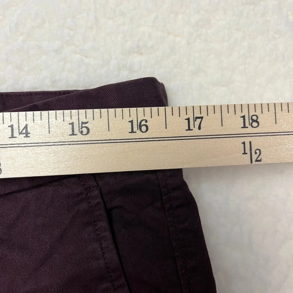Everlane Mens‎ Slim Fit Performance Chino Pants Burgundy Maroon 33x32